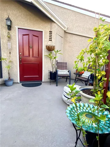 The inviting, spacious patio is perfect for relaxation and entertaining.