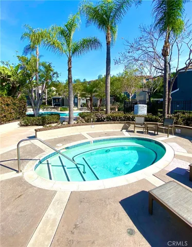 The large spa is perfect for enjoying with lots of friends or completely alone — it's up to you!