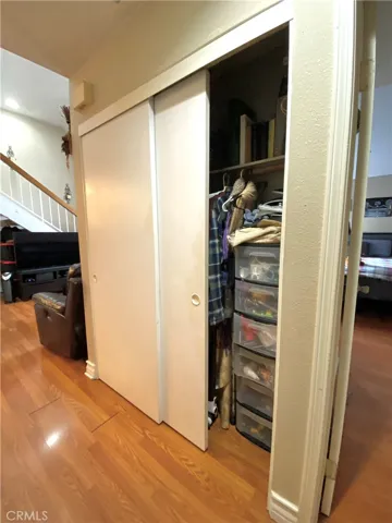 This home features extraordinary storage space. Here is the hallway closet.