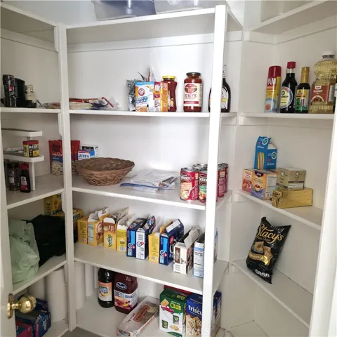 spacious pantry
