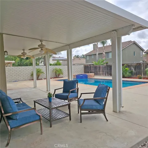 Backyard porch