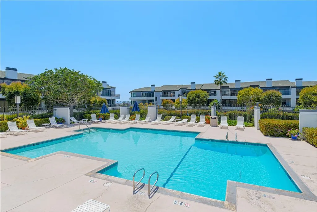 Larger of two pools