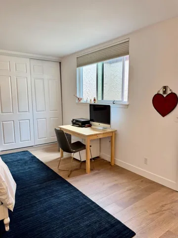 Second Ensuite Bedroom with work station.