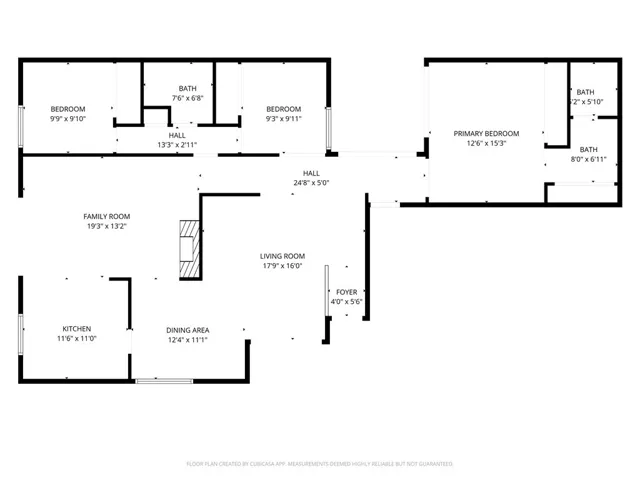 Ample space and all on a single level with no steps