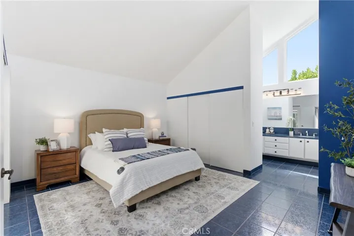 Primary bedroom with 2 full sized closets