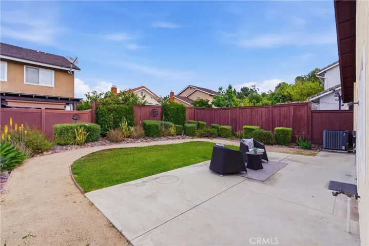 Lovely backyard with plenty of space