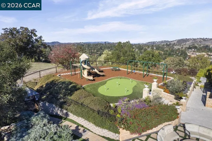 Swings Climbing structure, putting green