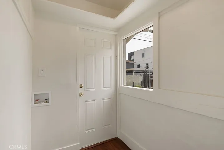 Rear Unit Washer Hookup