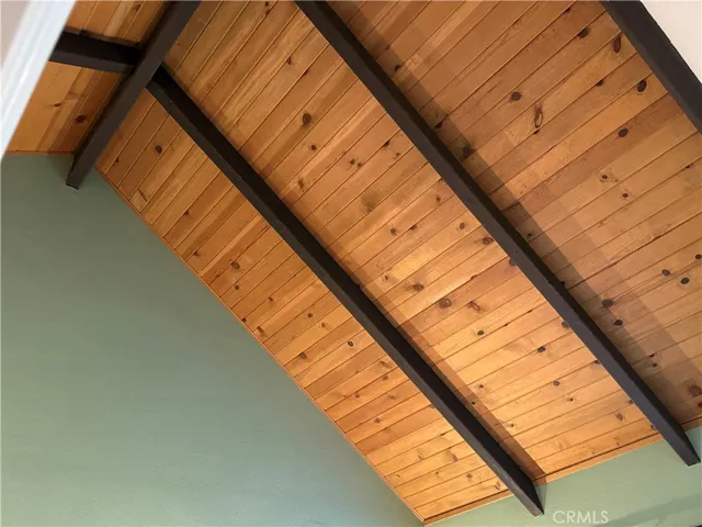 vaulted ceilings
