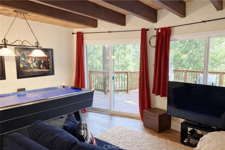 downstairs den/game room