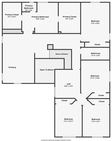 Floorplan was generated with AI and are estimated