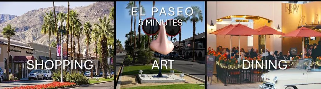 El Paseo 5 Minutes