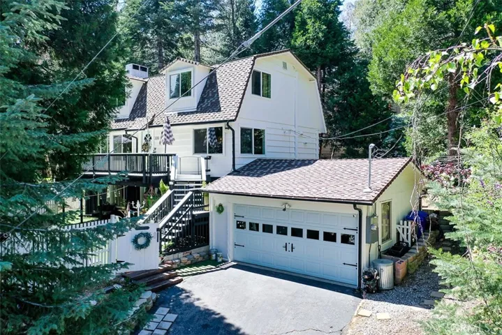 Garage exterior