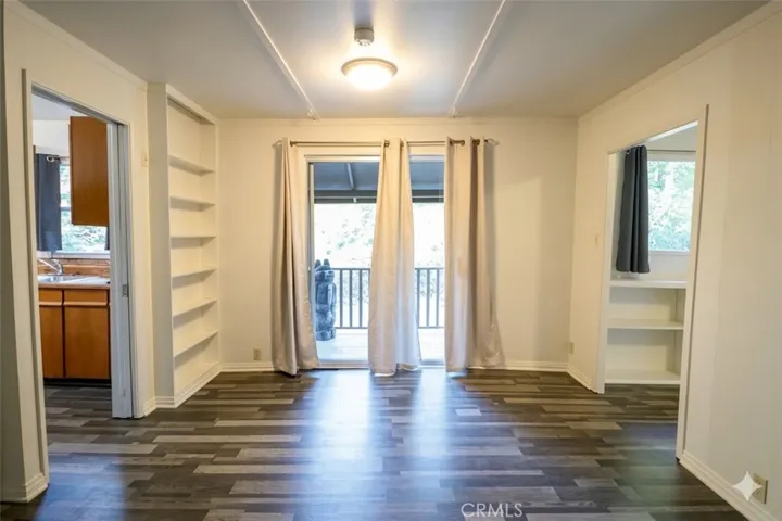 Slider to balcony from living room