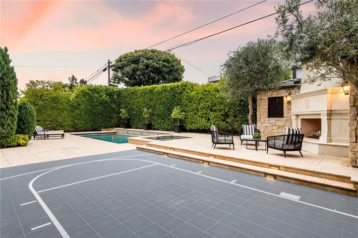 Backyard Pool Area