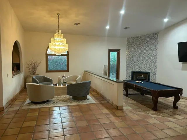 Uber and Billiards Room