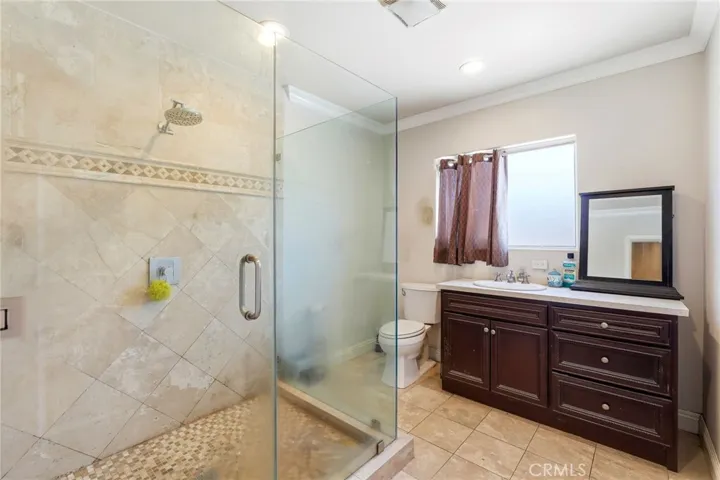 DOWNSTAIRS- Hallway bathroom