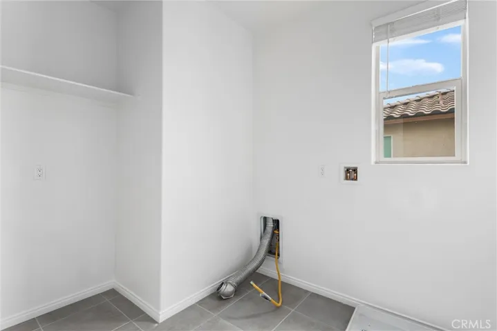 Upstairs laundry room