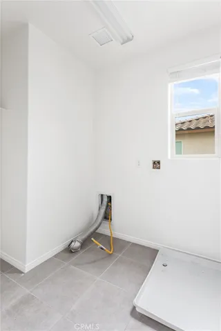 Upstairs laundry room