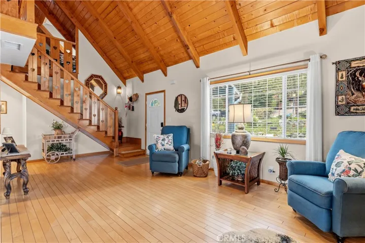 Living room/ staircase