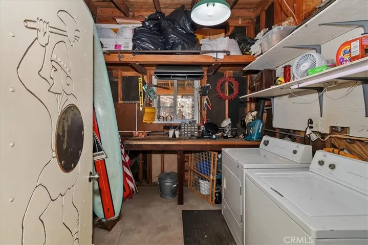 Washer and Dryer seperate room/storage