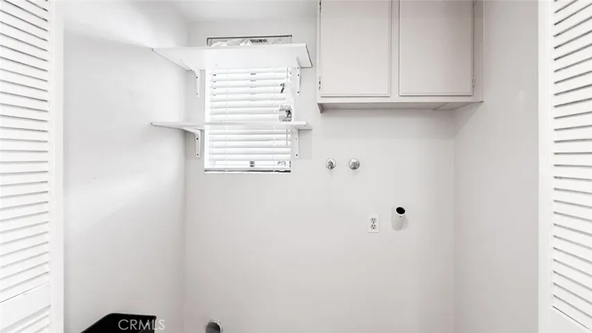The laundry closet.