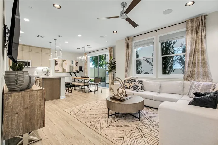 Spacious living area