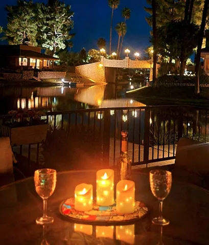 Night views from Patio