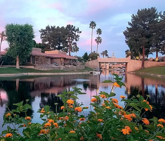 Twilight View of Bridge
