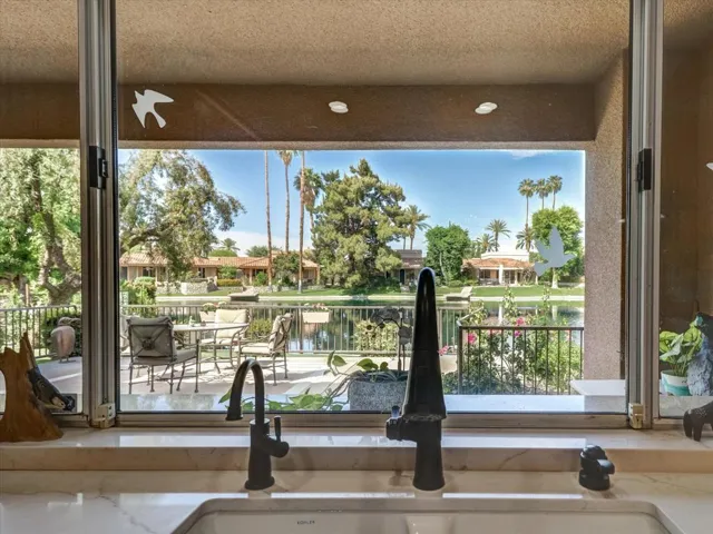 Lake Views from Kitchen