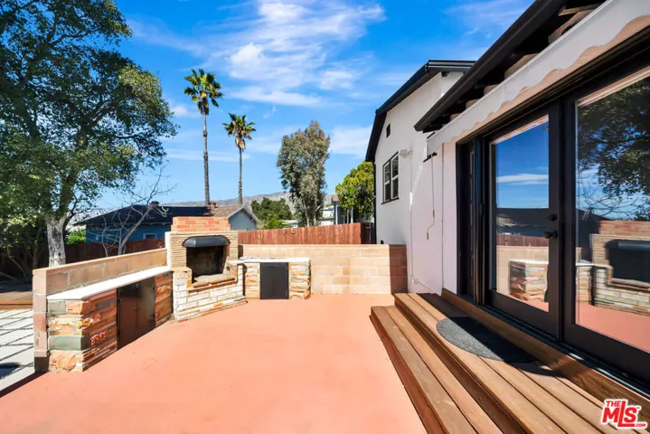 Backyard Barbecue Area