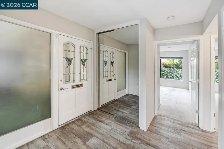 Entry to bedrooms