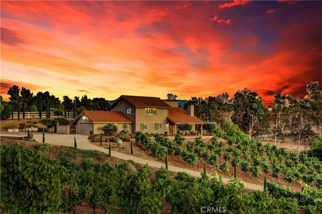 Breathtaking property! This is the main house.