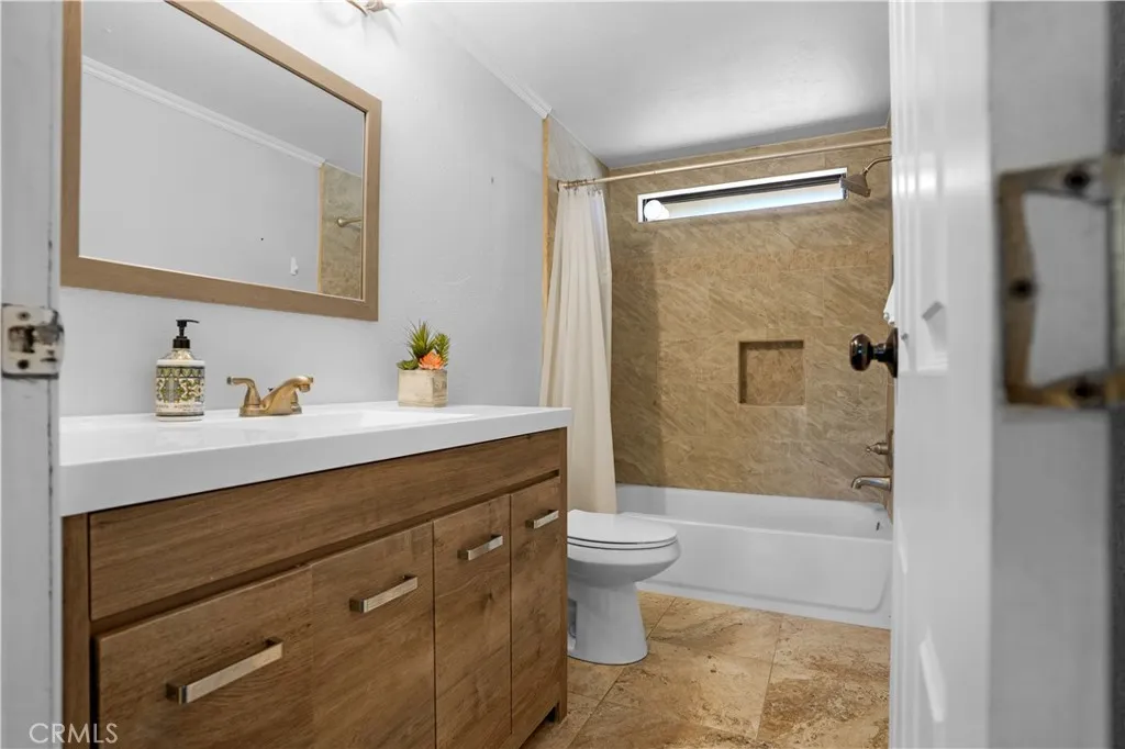 Bathroom #2 has a shower/tub