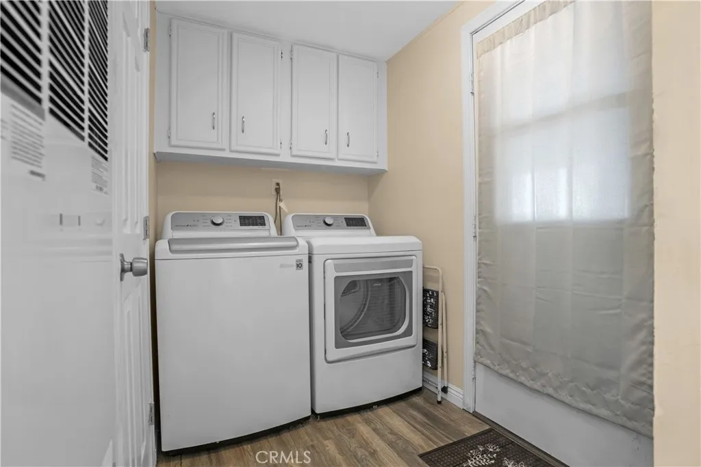 Laundry room off of kitchen
