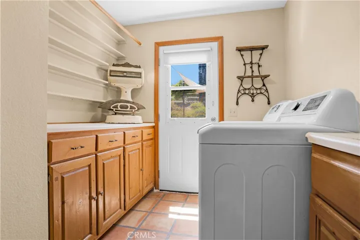Downstairs laundry room