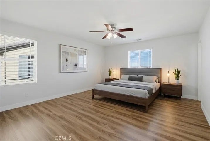 DIGITALLY STAGED MASTER BEDROOM #5