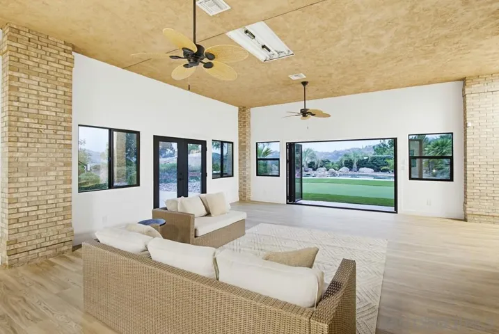 Seamless indoor-outdoor living with expansive open layout and dedicated HVAC system