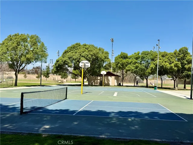 pickleball court in the park