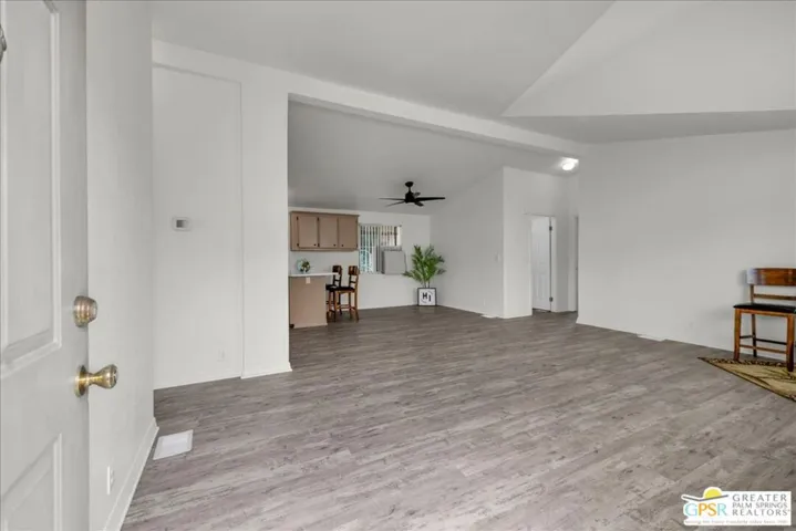 New vinyl flooring