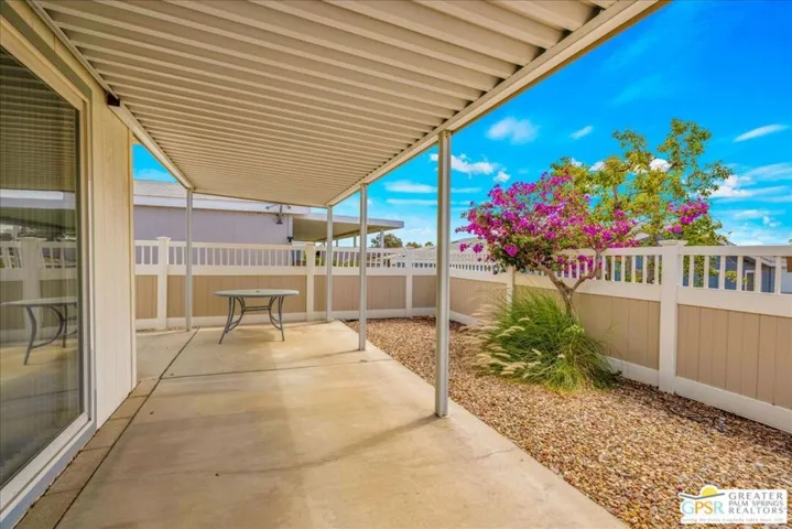 Rear yard