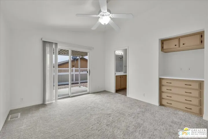 Built-ins in bedroom