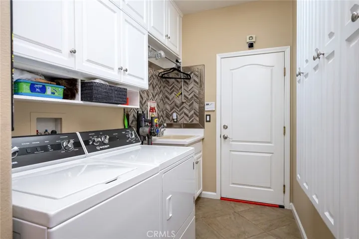 Separate Laundry Room with direct Access to 2-Car Garage