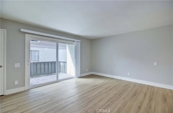 Family room looking towards slider and patio.