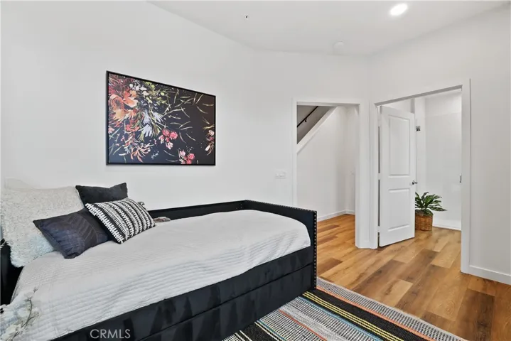 model home - first level bedroom with direct access bathroom