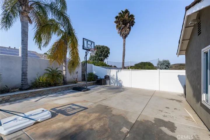 Rear Patio Open Area