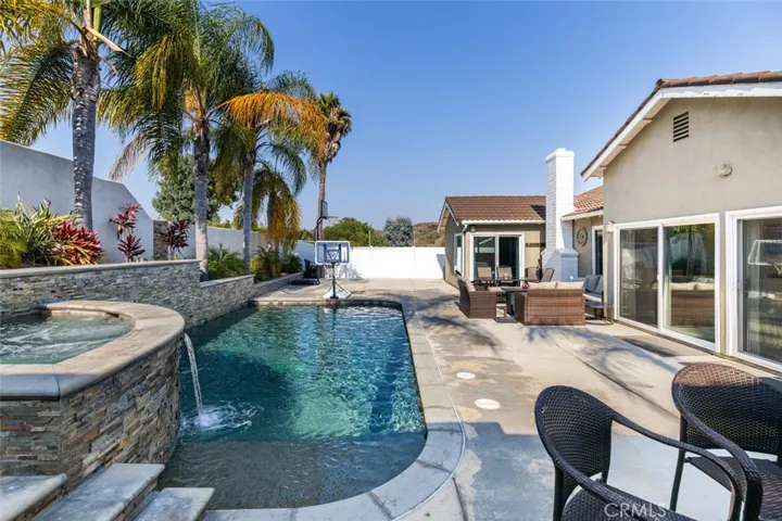 Rear Yard Pool and Patio