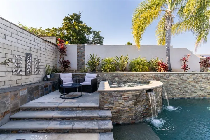 Rear Yard Spa
