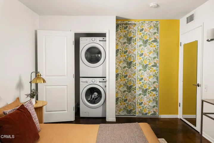 Laundry in Closet