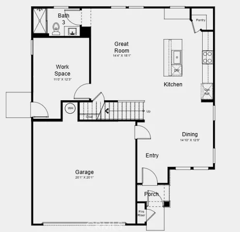 Floor Plan Level 1